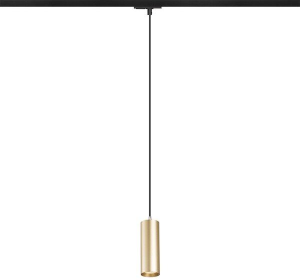 MAVRO pro jednookr. lištu závěsná zlatá 230V LED 12W 38° 3000K - RED - DESIGN RENDL