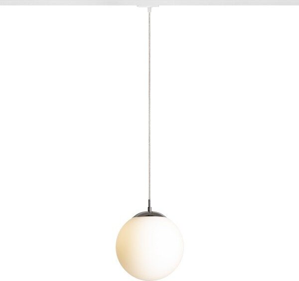 LUNA 25 pro jednookr. lištu opálové sklo/chrom 230V E27 15W - RED - DESIGN RENDL