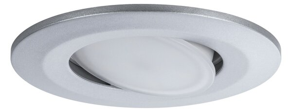 P 98199 LED vestavné svítidlo Calla 10ks sada IP65 kruhové 90mm 30° 10x5W 230V CCT matný chrom - PAULMANN