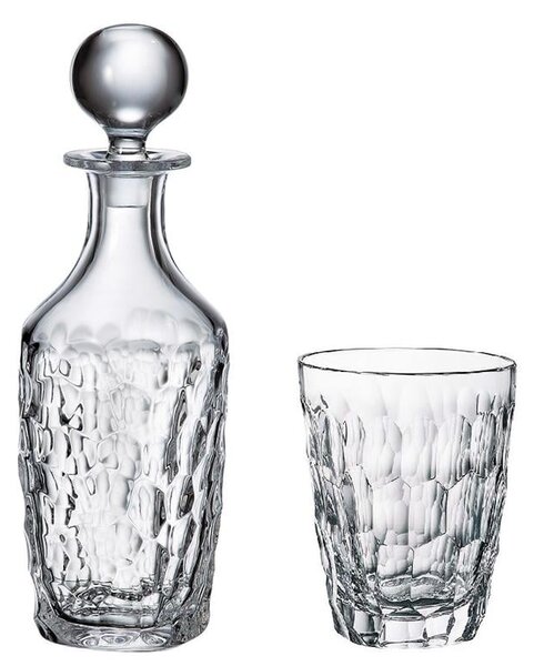 BOHEMIA MARBLE WHISKY SADA 1+6 KS