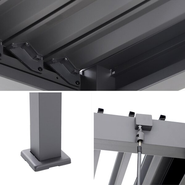 PERGOLA velikost: 393/247/300 cm Gardenson - Online Only zastínění, Online Only