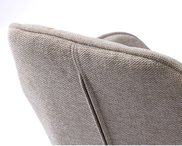 Béžová barová židle s nastavitelnou výškou Nolan – Unique Furniture
