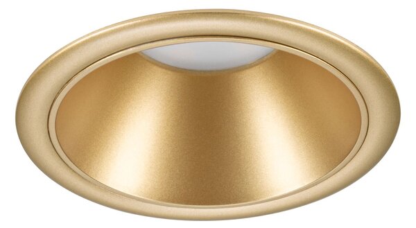 P 98200 LED vestavné svítidlo 3-krokové-stmívatelné Cole Coin IP44 kruhové 88mm Coin 6W 230V stmívatelné 2700K zlatá mat - PAULMANN