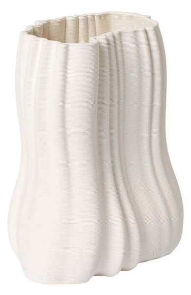Ferm Living Váza Moire H20, off-white