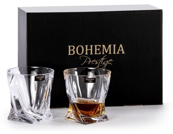 BOHEMIA PRESTIGE QUADRO PREMIUM SKLENICE 340 ML SADA 6 KS