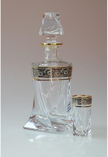 BOHEMIA QUADRO GOLD-PLATINUM SADA NA VODKU 1+6 KS