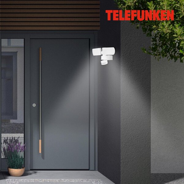 TF 315106TF TELEFUNKEN LED venkovní svítidlo 25 cm 2x15W 1550lm bílé - BRILONER