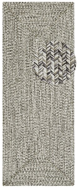 Hanse Home, Kusový koberec Braided 105552 Melange – na ven i na doma, 200x290, béžová, chodba / předsíň