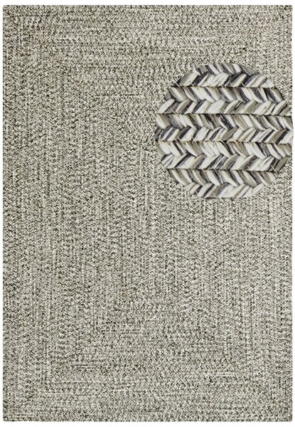Hanse Home, Kusový koberec Braided 105552 Melange – na ven i na doma, 200x290, béžová, chodba / předsíň