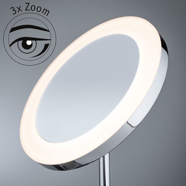 P 71150 LED kosmetické zrcadlo Masua IP44 CCT 230V 4W chrom - PAULMANN