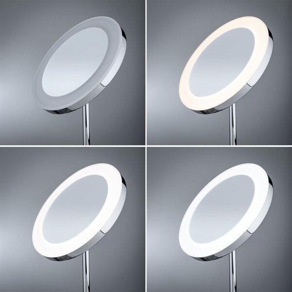 P 71150 LED kosmetické zrcadlo Masua IP44 CCT 230V 4W chrom - PAULMANN