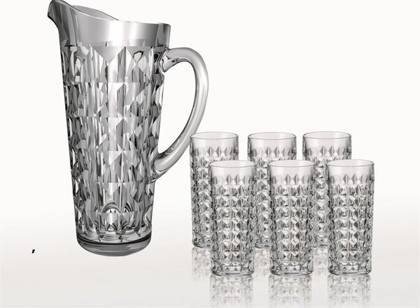 BOHEMIA DIAMOND SADA NA VODU 1+6 KS