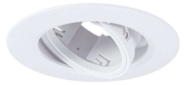P 92115 Vestavné svítidlo 10ks-sada výklopné kruhové 90mm 30° GU10 max. 10x10W 230V bílá - PAULMANN