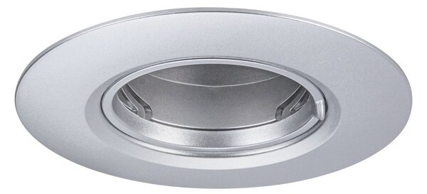P 92119 Vestavné svítidlo 10ks-sada nevýklopné kruhové 90mm GU10 max. 10x10W 230V matný chrom - PAULMANN