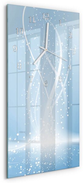 Skleněné hodiny vertikální Vzhled zsppb-30x60-00084703