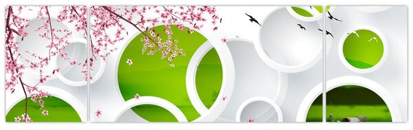 Obraz - Molo nad jezerem (170x50 cm)