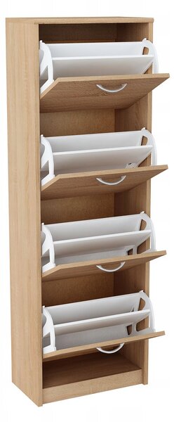 Botník Meble Bestseller 50 x 152 x 28 cm dub sonoma