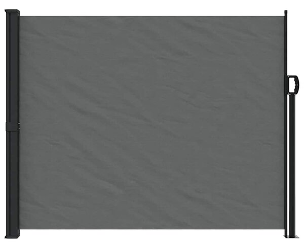 Zatahovací boční markýza antracitová 160 x 300 cm