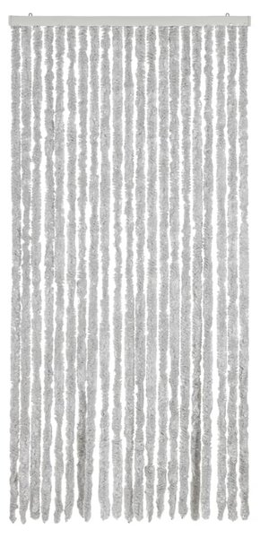 Závěs proti hmyzu šedý 90 x 220 cm žinylka