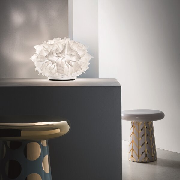 SLAMP VELTS00CTR00000000EU Veli Couture Table, stolní designová lampička s vypínačem, 1x12W E27, výška 25cm