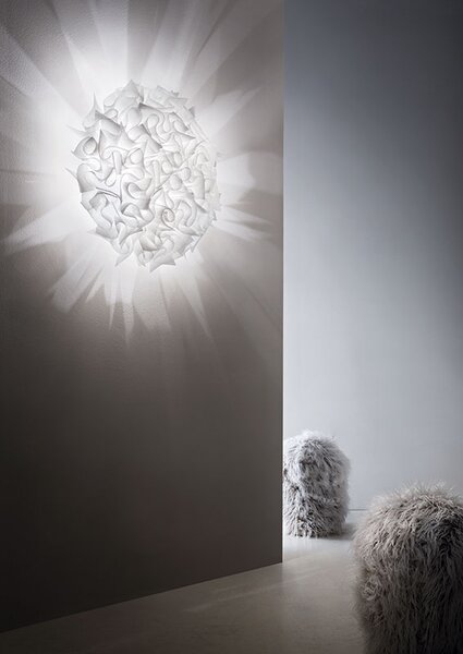 SLAMP VELCL00CTR00000000EU Veli Couture large, stropní designové svítidlo, 3x12W E27, prům. 78cm