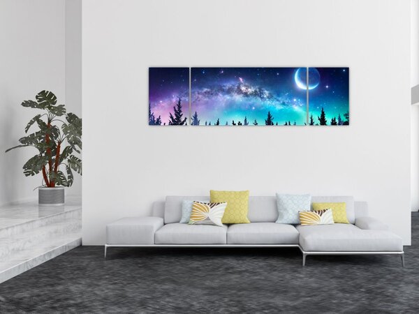Obraz - Mléčná dráha (170x50 cm)