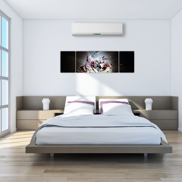 Obraz - Sportovci (170x50 cm)