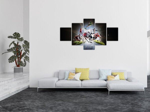 Obraz - Sportovci (125x70 cm)