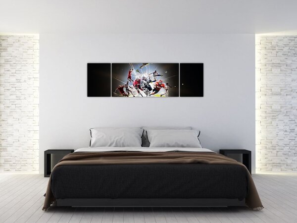 Obraz - Sportovci (170x50 cm)
