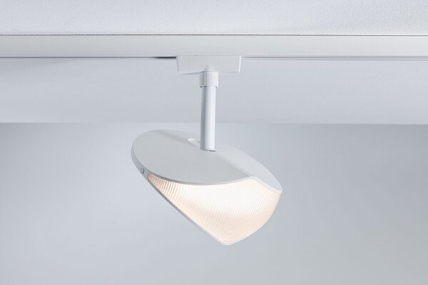 P 94960 URail LED lištový spot 3-krokové-stmívatelné Alejandro 10W 3000K stmívatelné 230V bílá - PAULMANN