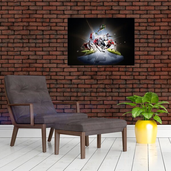 Obraz - Sportovci (70x50 cm)