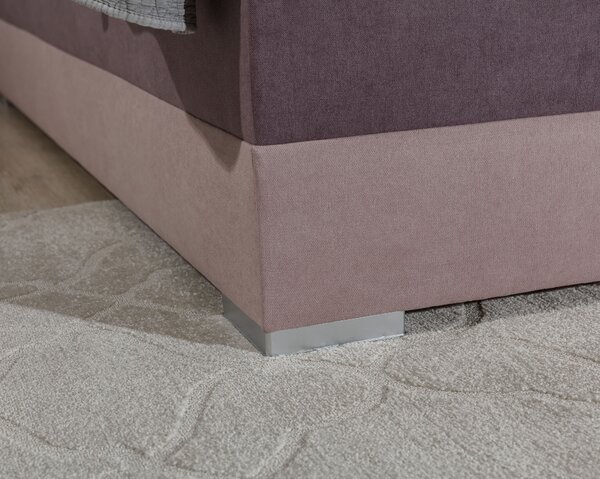 ELTAP Manželská postel DAMASO BOXSPRINGS 160x200 (sawana 14/soft 17)