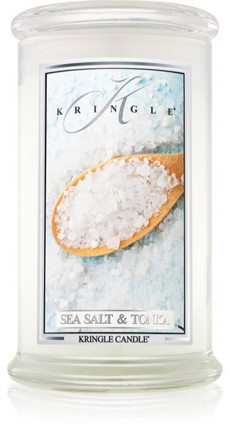 Kringle Candle Sea Salt & Tonka vonná svíčka 624 g