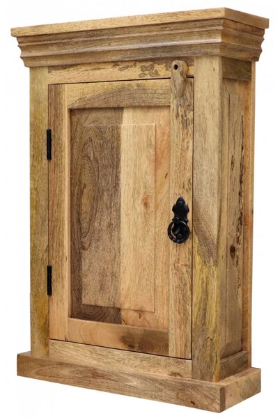 Nástěnná skříňka do koupelny Guru 40x60x15 z masivu mango