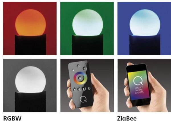 PN 9679-16 Q-LINO, LED venkovní sloupkové svítidlo bílé, Smart Home RGB+3000K - PAUL NEUHAUS