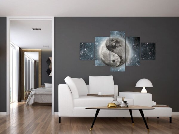 Obraz - Vesmírná rovnováha (125x70 cm)