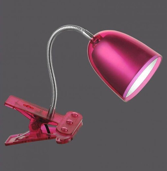 LD 13601-86 LULIN LED svítidlo se svorkou, moderní design, nastavitelné 3000K - LEUCHTEN DIREKT / JUST LIGHT