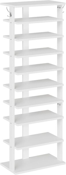 Botník Vasagle Kloudy 50 cm bílý II