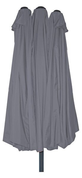 Světle hnědý slunečník 265x460 cm – Garden Pleasure