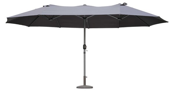 Světle hnědý slunečník 265x460 cm – Garden Pleasure