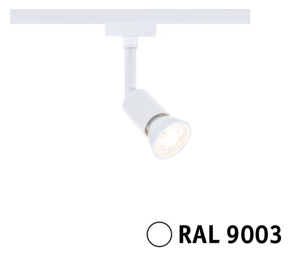 P 95635 URail LED lištový spot Salt GU10 max. 10W 230V bílá - PAULMANN