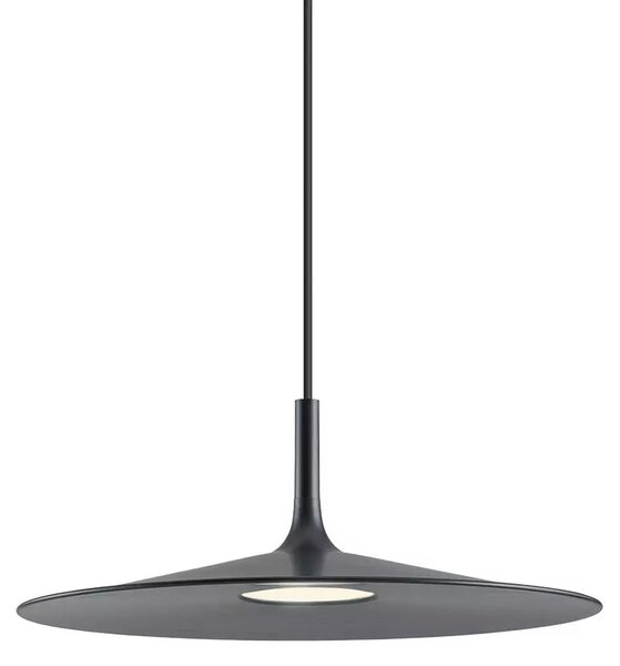 Redo Závěsné LED svítidlo Kai, ø40 cm Barva: Černá