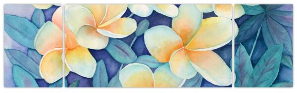 Obraz - Tropické keře (170x50 cm)