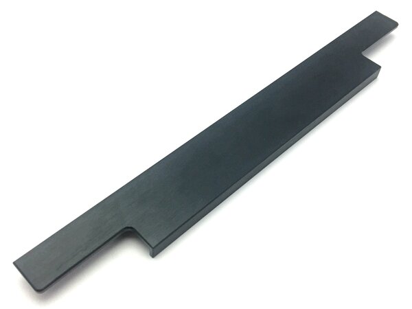 L-design Nábytková úchytka Flat Black černá broušená Rozměr úchytky (mm): 346