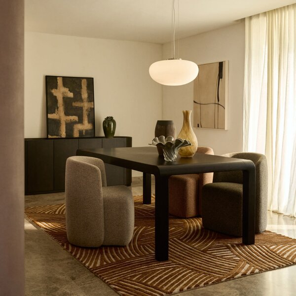 Kave Home Béžovo-zelený abstraktní obraz Emeri 100 x 80 cm
