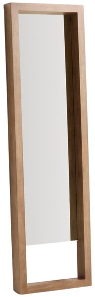 Kave Home Dřevěné stojací zrcadlo Vatro 181 x 52cm