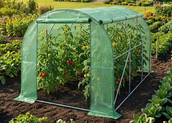 Ak furniture Zahradní fóliovník BEDDIE 200x300x200 cm zelený