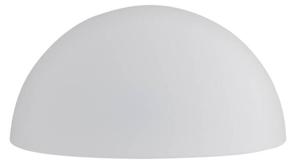 Redo 90167 Blob, dekorativní venkovní polokoule 1xE27 max 23W, bílý polyethylén, kabel 2m s vidlicí, průměr 38cm, IP65