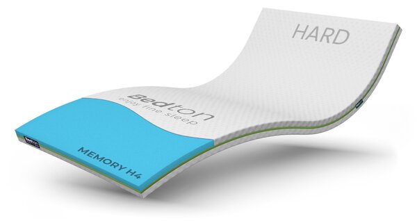 BEDTON TOPPER MEMORY HARD 200x220 BAMBOO nepodšitý