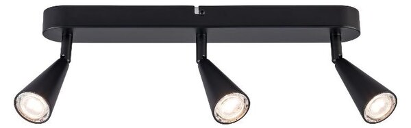 Livarno home Stropní LED svítidlo Freya (oválný/černý) (100383058003)